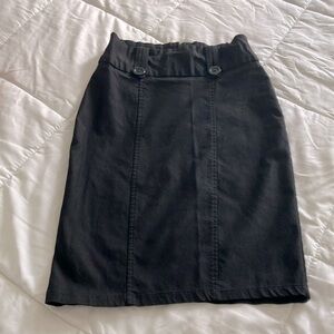 Y2k Elegant Black Women's pencil Skirt Size:S